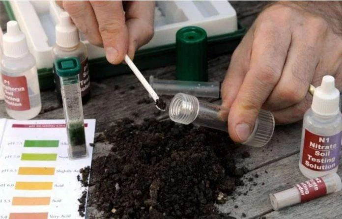 soil testing apparatus ph level test